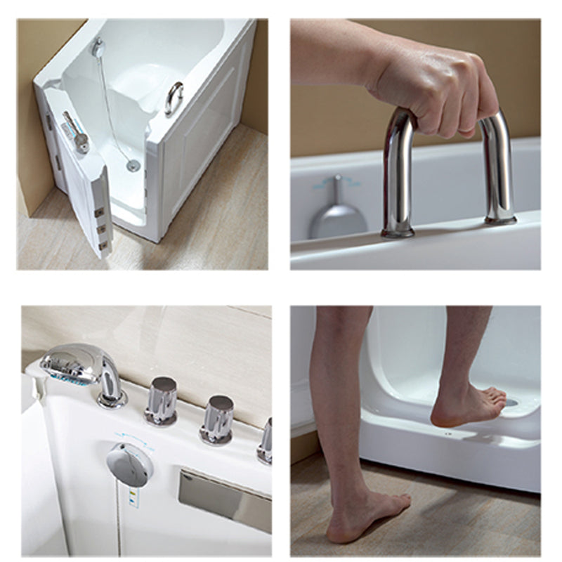 Vasca per anziani modello Light Blue 1015x720x1000 mm apertura a destra by CeramicStore | Lo specialista del tuo bagno