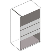 Parete doccia Walk In cm 110 in cristallo temperato trasparente 8mm collezione Beauty Silk by CeramicStore | Lo specialista del tuo bagno