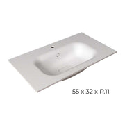 Composizione bagno sospesa con lavabo, specchio e pensili 120+70x200hx46 cm PIX1 by CeramicStore | Lo specialista del tuo bagno