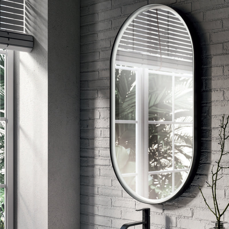 Composizione bagno sospesa con lavabo, specchio e pensili 100+40x200hx46 cm PIX2 by CeramicStore | Lo specialista del tuo bagno
