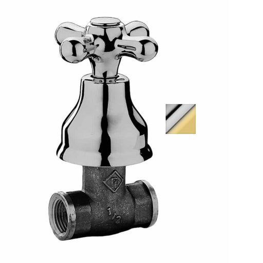 Rubinetto incasso doccia dritto serie IRIS modello IRV010CO cromato oro Paffoni by CeramicStore | Lo specialista del tuo bagno