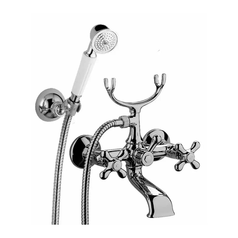 Gruppo vasca con doccetta lusso serie Iris modello IRV023CR cromato Paffoni by CeramicStore | Lo specialista del tuo bagno