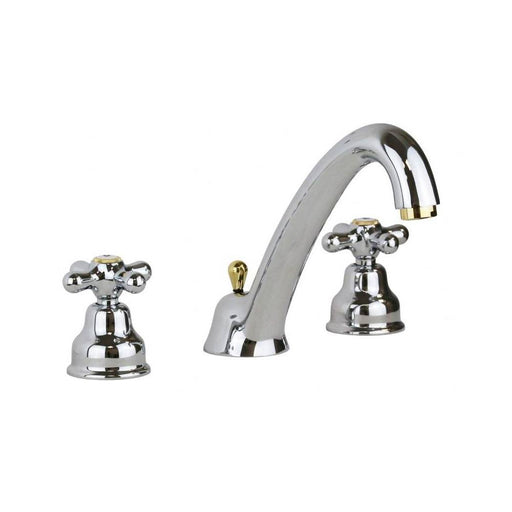 Batteria lavabo con scarico seri Iris modello IRV055CO cromato oro Paffoni by CeramicStore | Lo specialista del tuo bagno