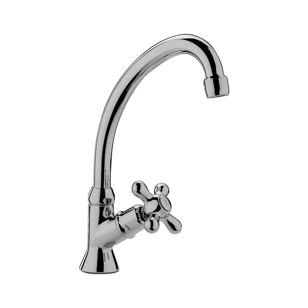 Rubinetto lavello con canna orientabile serie Iris modello IRV091CR cromo Paffoni by CeramicStore | Lo specialista del tuo bagno