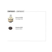 Set di miscelatori Lavabo e Bidet senza scarico finitura cromata collezione Energy di Remer Rubinetterie by CeramicStore | Lo specialista del tuo bagno