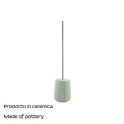 Scopino da appoggio in ceramica Gedy modello Marika - Verde Salvia by CeramicStore | Lo specialista del tuo bagno