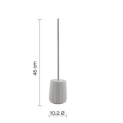 Scopino da appoggio in ceramica Gedy modello Marika - Grigio by CeramicStore | Lo specialista del tuo bagno