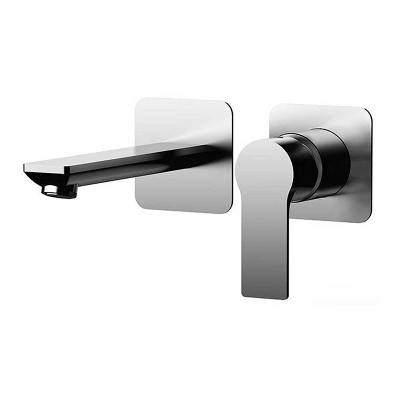 Set di miscelatori Lavabo incasso con bocca da 18 cm e Bidet finitura cromata collezione Energy di Remer Rubinetterie by CeramicStore | Lo specialista del tuo bagno