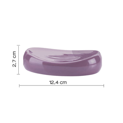 Portasapone da appoggio Gedy modello Azalea - Lilla