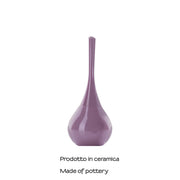 Scopino wc in ceramica Gedy modello Azalea - Lilla by CeramicStore | Lo specialista del tuo bagno