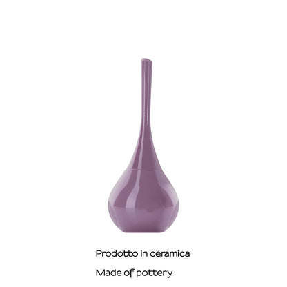Scopino wc in ceramica Gedy modello Azalea - Lilla by CeramicStore | Lo specialista del tuo bagno