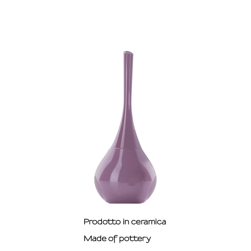 Scopino wc in ceramica Gedy modello Azalea - Lilla by CeramicStore | Lo specialista del tuo bagno