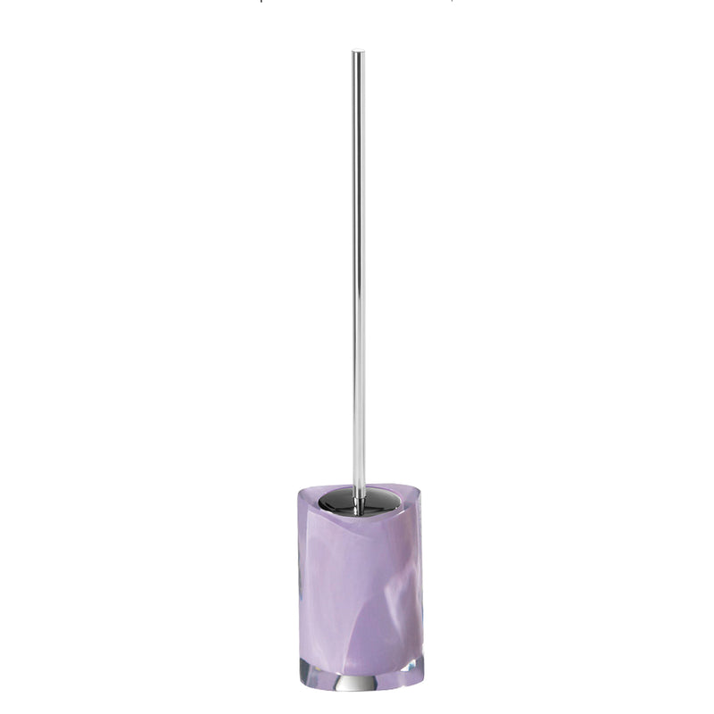 Scopino da appoggio con ciuffo in setole Gedy serie Twist - Lilla by CeramicStore | Lo specialista del tuo bagno