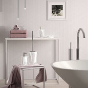 Scopino da appoggio con ciuffo in setole Gedy serie Twist - Bianco by CeramicStore | Lo specialista del tuo bagno