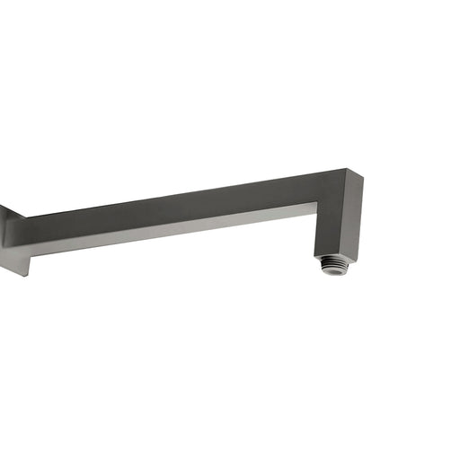 Braccio doccia in ottone quadro cm 40 Nichel Spazzolato opaco by CeramicStore | Lo specialista del tuo bagno