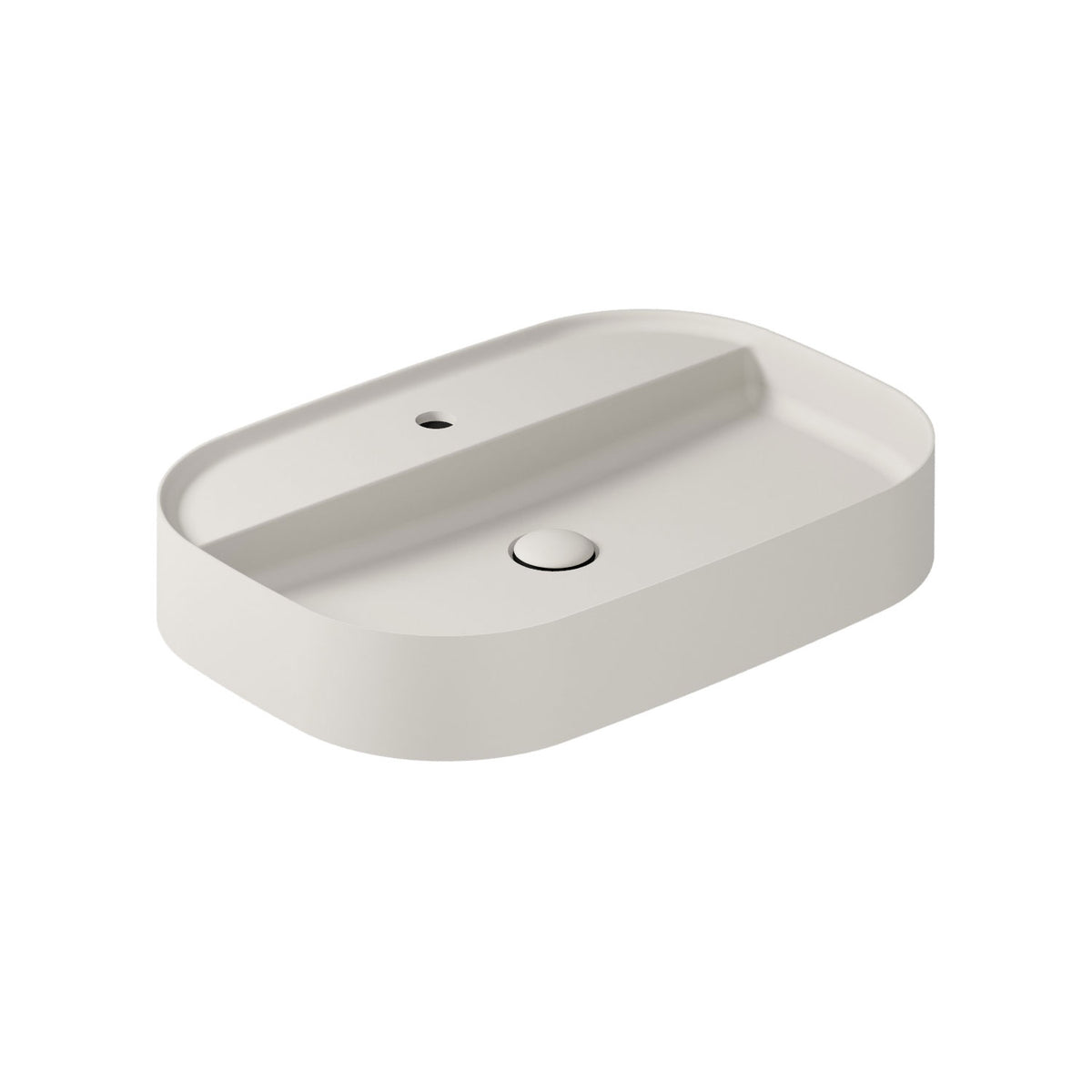 Rectangular countertop sink with rounded corners Smart-B series by Cer ...