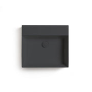 Lavabo da appoggio squadrato Ceramica Azzurra Elegance 35x35 cm - Carbone
