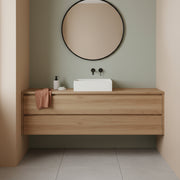 Lavabo da appoggio squadrato Ceramica Azzurra Elegance 42x35 cm