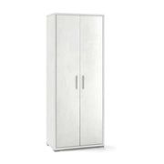 Mobile arredamento moderno a 2 ante e 4 ripiani finitura struttura Ossido Bianco / finitura frontale Ossido Bianco by Sarmog by CeramicStore | Lo specialista del tuo bagno