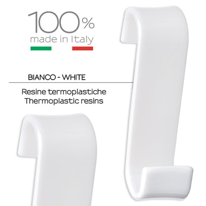 Appendiabiti per termoarredo modello Merlino - Bianco by CeramicStore | Lo specialista del tuo bagno