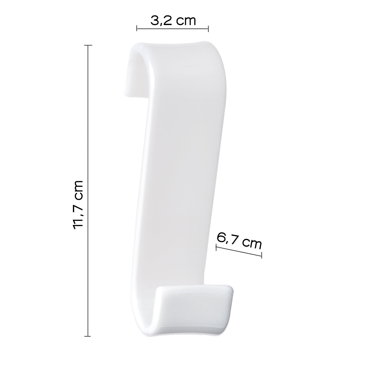 Appendiabiti per termoarredo modello Merlino - Bianco by CeramicStore | Lo specialista del tuo bagno