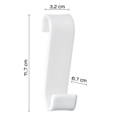Appendiabiti per termoarredo modello Merlino - Bianco by CeramicStore | Lo specialista del tuo bagno