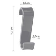 Appendiabiti per termoarredo modello Merlino - Grigio by CeramicStore | Lo specialista del tuo bagno