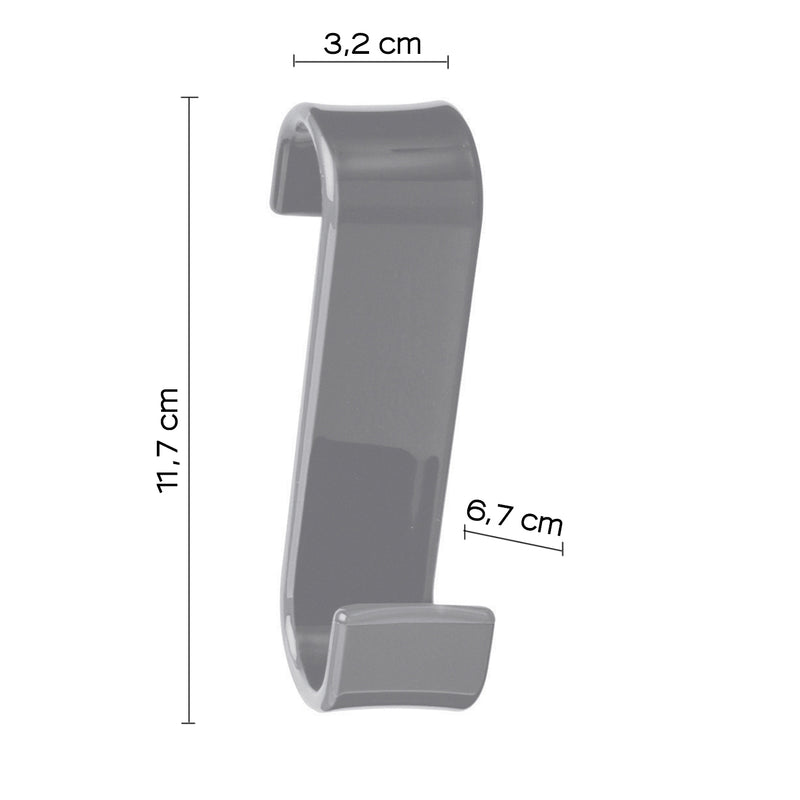 Appendiabiti per termoarredo modello Merlino - Grigio by CeramicStore | Lo specialista del tuo bagno