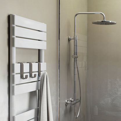 Appendiabiti per termoarredo modello Merlino - Tortora by CeramicStore | Lo specialista del tuo bagno