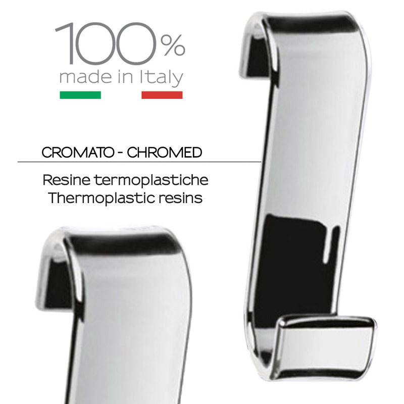 Appendiabiti per termoarredo modello Merlino - Cromato by CeramicStore | Lo specialista del tuo bagno