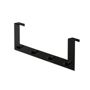 Appendiabiti Morgana multiplo sopraporta da 20 mm - Nero Matt by CeramicStore | Lo specialista del tuo bagno