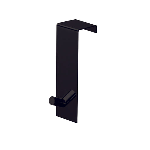 Appendiabiti Morgana singolo sopraporta da 40 mm - Nero Matt by CeramicStore | Lo specialista del tuo bagno