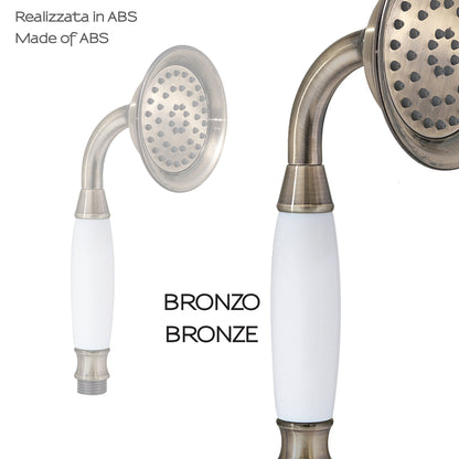 Doccetta liberty monogetto di Gedy - Bronzo by CeramicStore | Lo specialista del tuo bagno