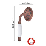 Doccetta liberty monogetto di Gedy - Rame by CeramicStore | Lo specialista del tuo bagno