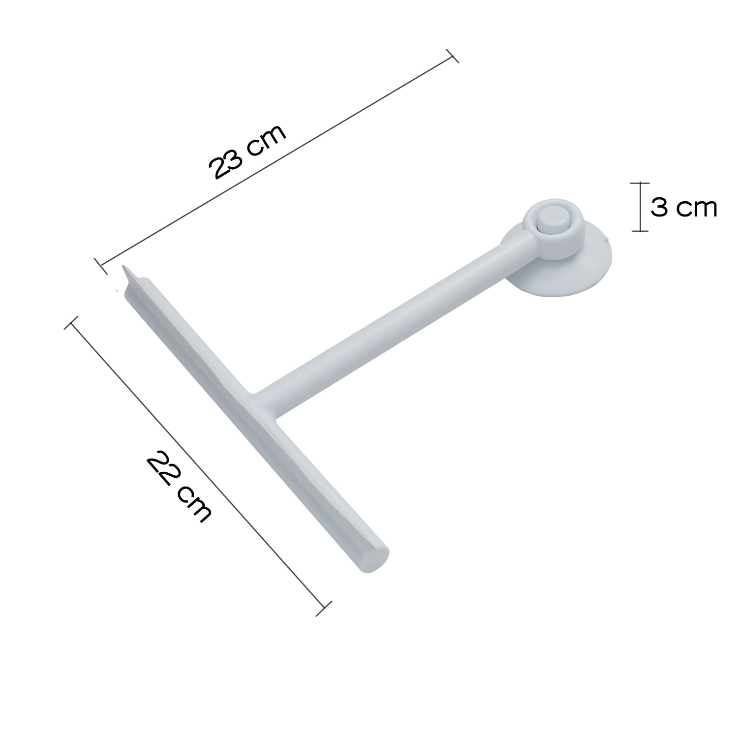 Tergivetro Gummy in resina termoplastica di Gedy - Bianco by CeramicStore | Lo specialista del tuo bagno