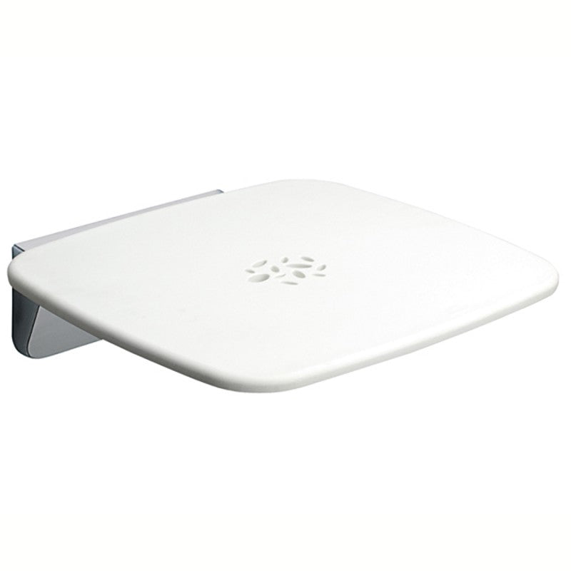Sedile ribaltabile per doccia modello Prima Classe di Gedy - Bianco/Cromato by CeramicStore | Lo specialista del tuo bagno
