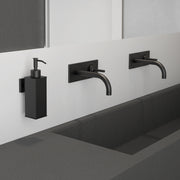 Dosasapone squadrato modello Seal di Gedy in Acciaio Inox AISI 304 - Nero Matt by CeramicStore | Lo specialista del tuo bagno