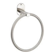 Porta asciugamani ad anello Metaform modello Blizz in acciaio inox spazzolato by CeramicStore | Lo specialista del tuo bagno