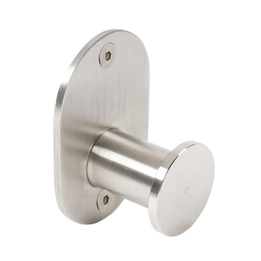 Appendino bagno in acciaio inox spazzolato fissaggio con viti o colla linea Blizz Metaform by CeramicStore | Lo specialista del tuo bagno