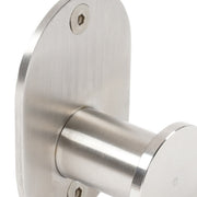 Appendino bagno in acciaio inox spazzolato fissaggio con viti o colla linea Blizz Metaform by CeramicStore | Lo specialista del tuo bagno