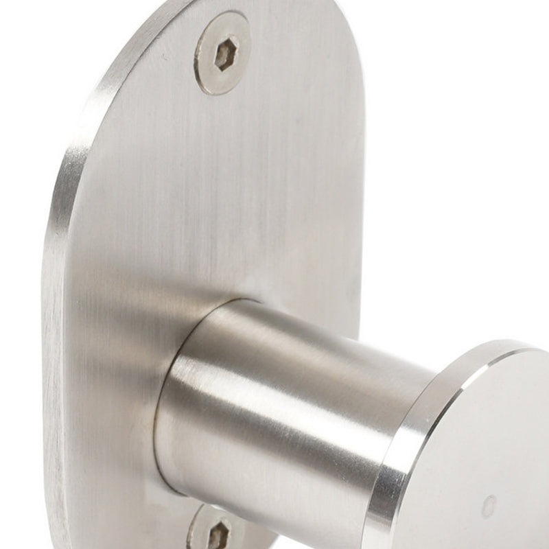 Appendino bagno in acciaio inox spazzolato fissaggio con viti o colla linea Blizz Metaform by CeramicStore | Lo specialista del tuo bagno