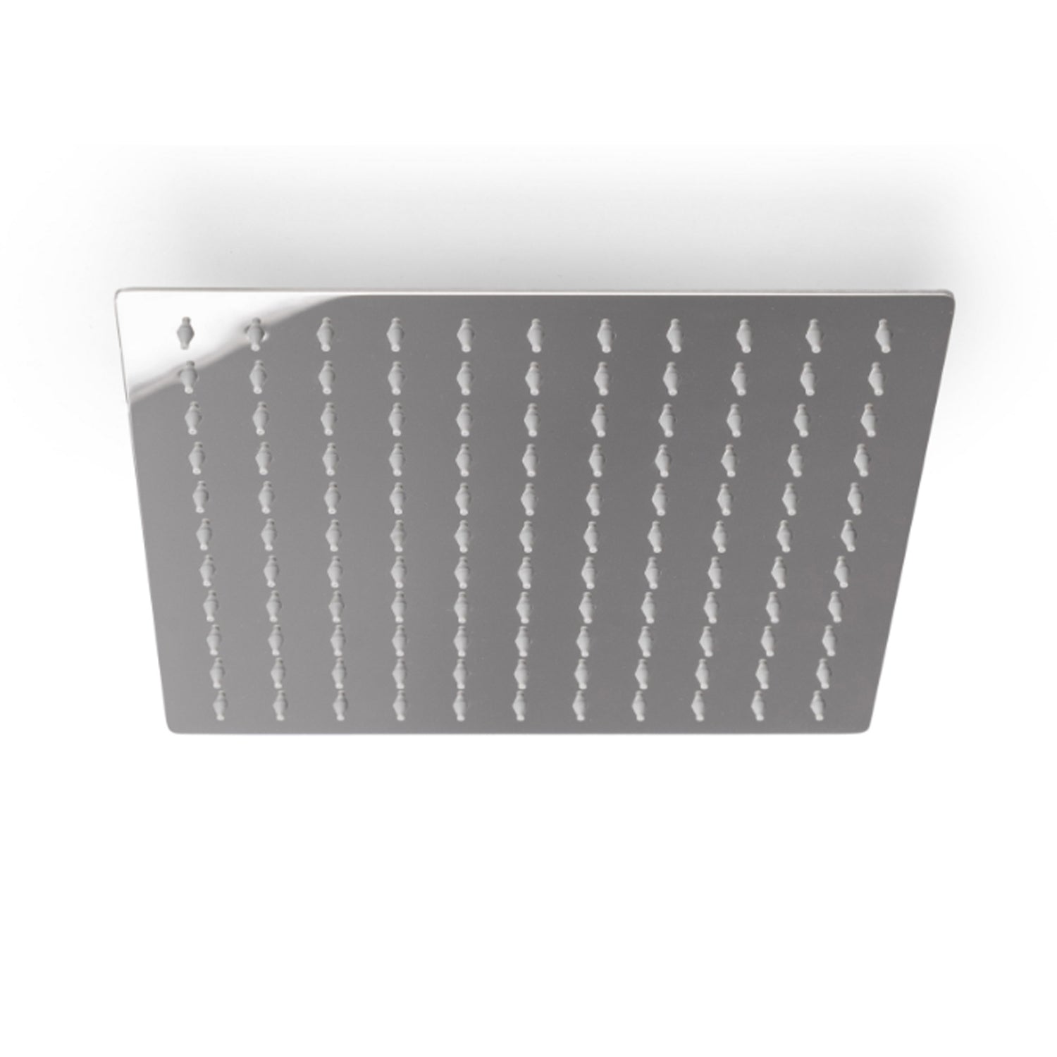 Soffione quadro modello Don 10x10 cm inox cromato by CeramicStore | Lo specialista del tuo bagno