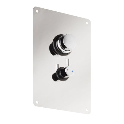 Miscelatore ad incasso temporizzato per doccia - Cromato by CeramicStore | Lo specialista del tuo bagno