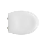 Sedile WC per ceramica Rak vaso Karla con cerniere fisse in ABS - Bianco