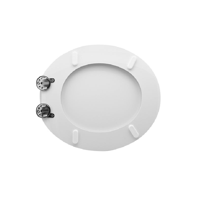 Sedile WC per Vitruvit vaso Wind con cerniere regolabili - Bianco