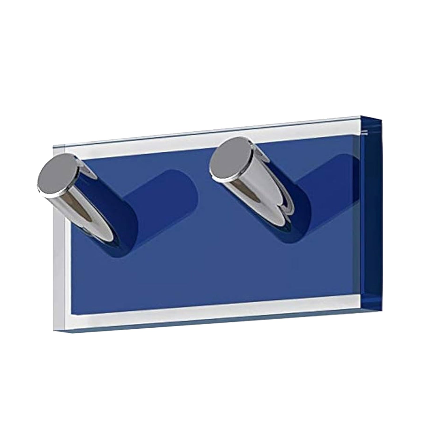 Appendino doppio della collezione Rainbow di Gedy - Blu by CeramicStore | Lo specialista del tuo bagno