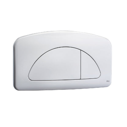 Placca Dual Oli per cassette Diamante e Giada - Bianca by CeramicStore | Lo specialista del tuo bagno