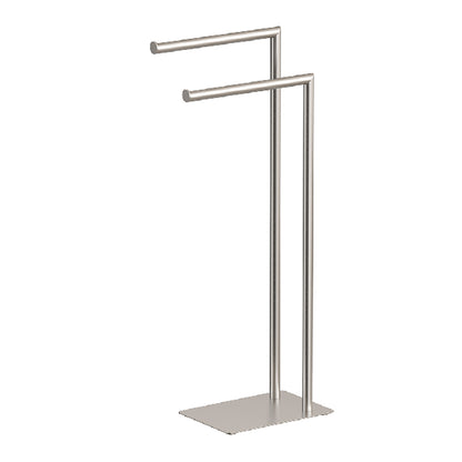 Piantana porta asciugamani e WC Poseidon in acciaio inox AISI 304 spazzolato cromato