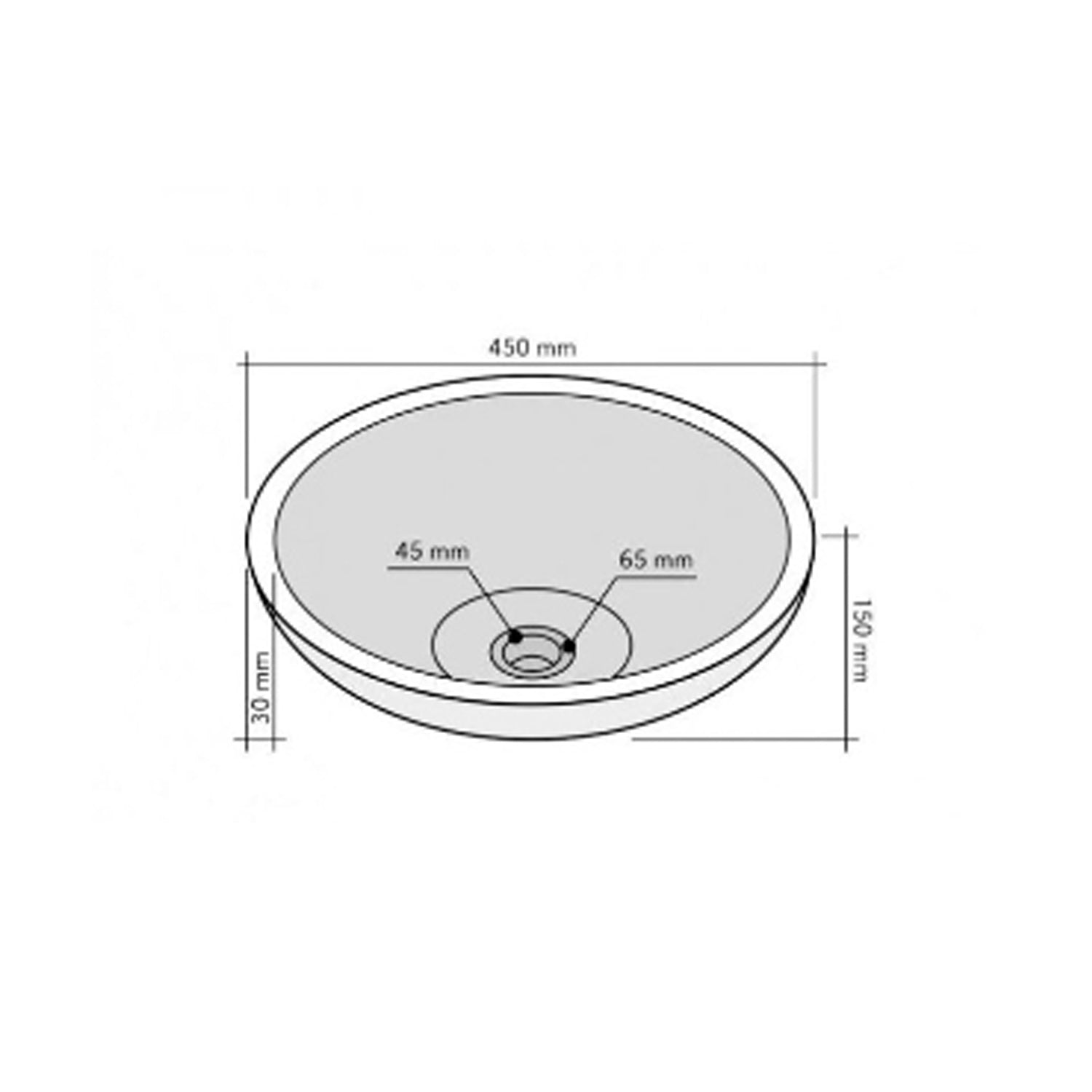 Lavabo da Appoggio in Marmo Tondo Trotol Levigato by CeramicStore | Lo specialista del tuo bagno