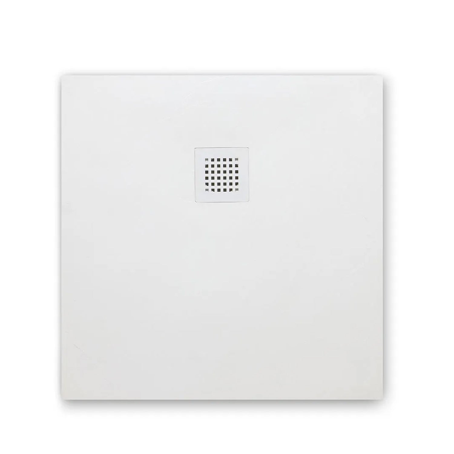 Piatto doccia in resina 70x70 cm effetto Pietra serie Mirage - Bianco by CeramicStore | Lo specialista del tuo bagno